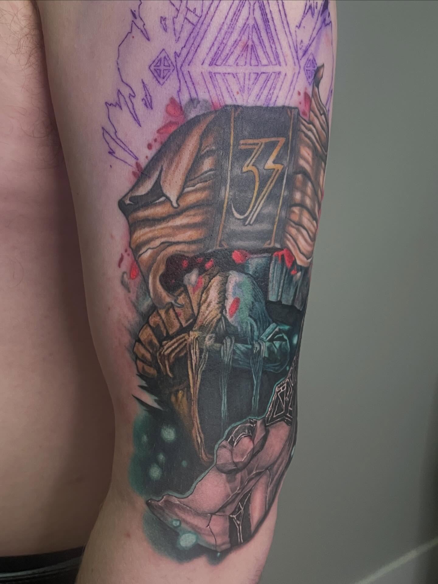 Tattoo by @karenm_tattoos — realism, dark_realism