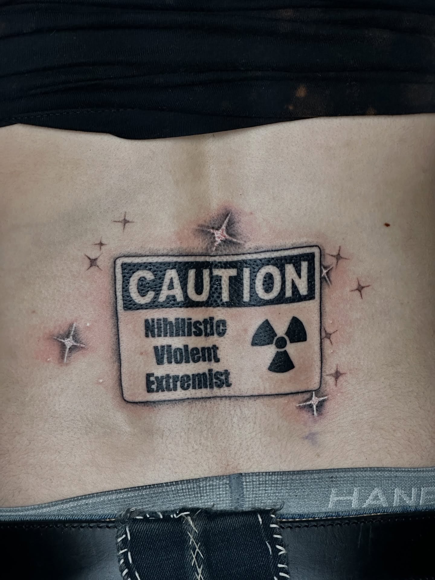 Tattoo by @fathertats โ black_and_grey