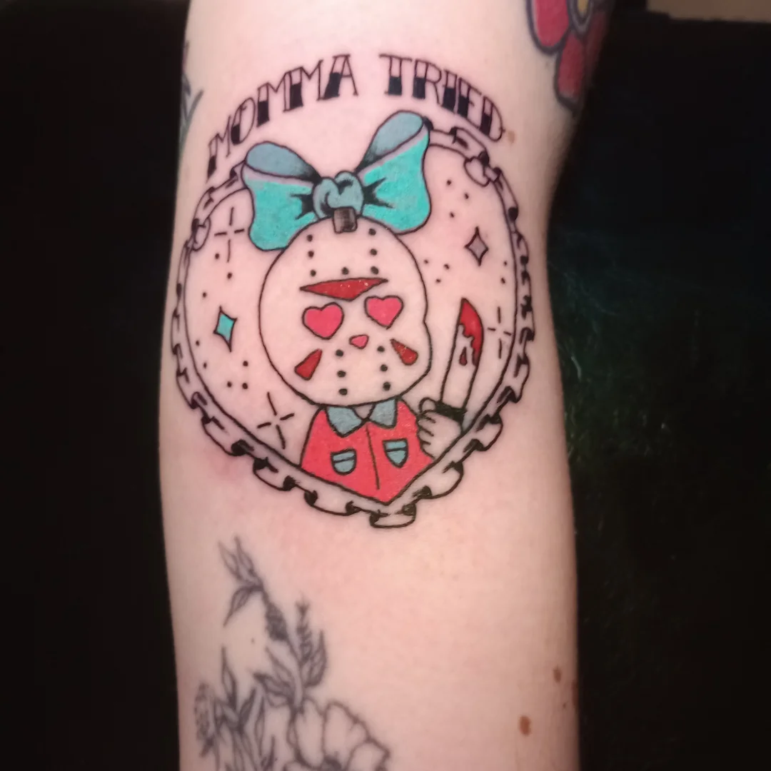 Tattoo by @bigtatdaddy73 — trash_polka