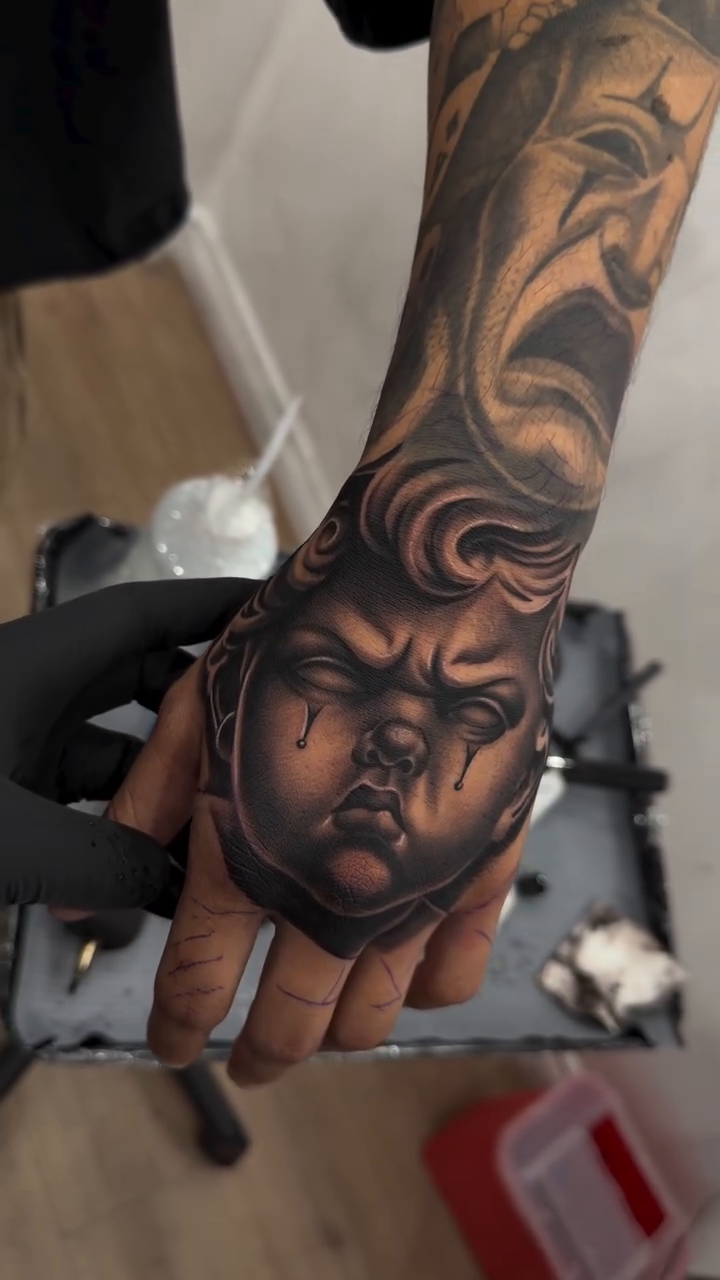 Tattoo by @cees_inks — realism, black_and_grey