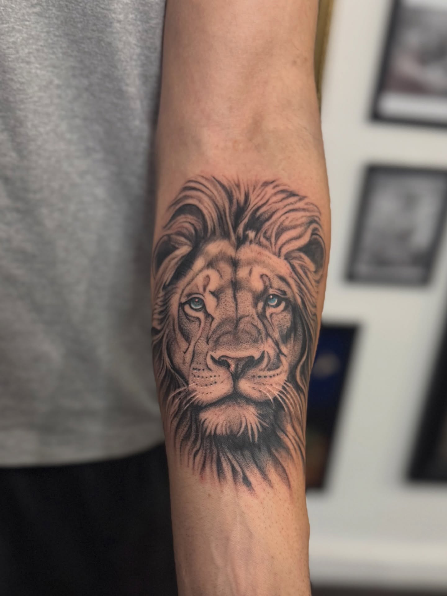 Tattoo by @jackcalliertattoos โ dotwork, realism