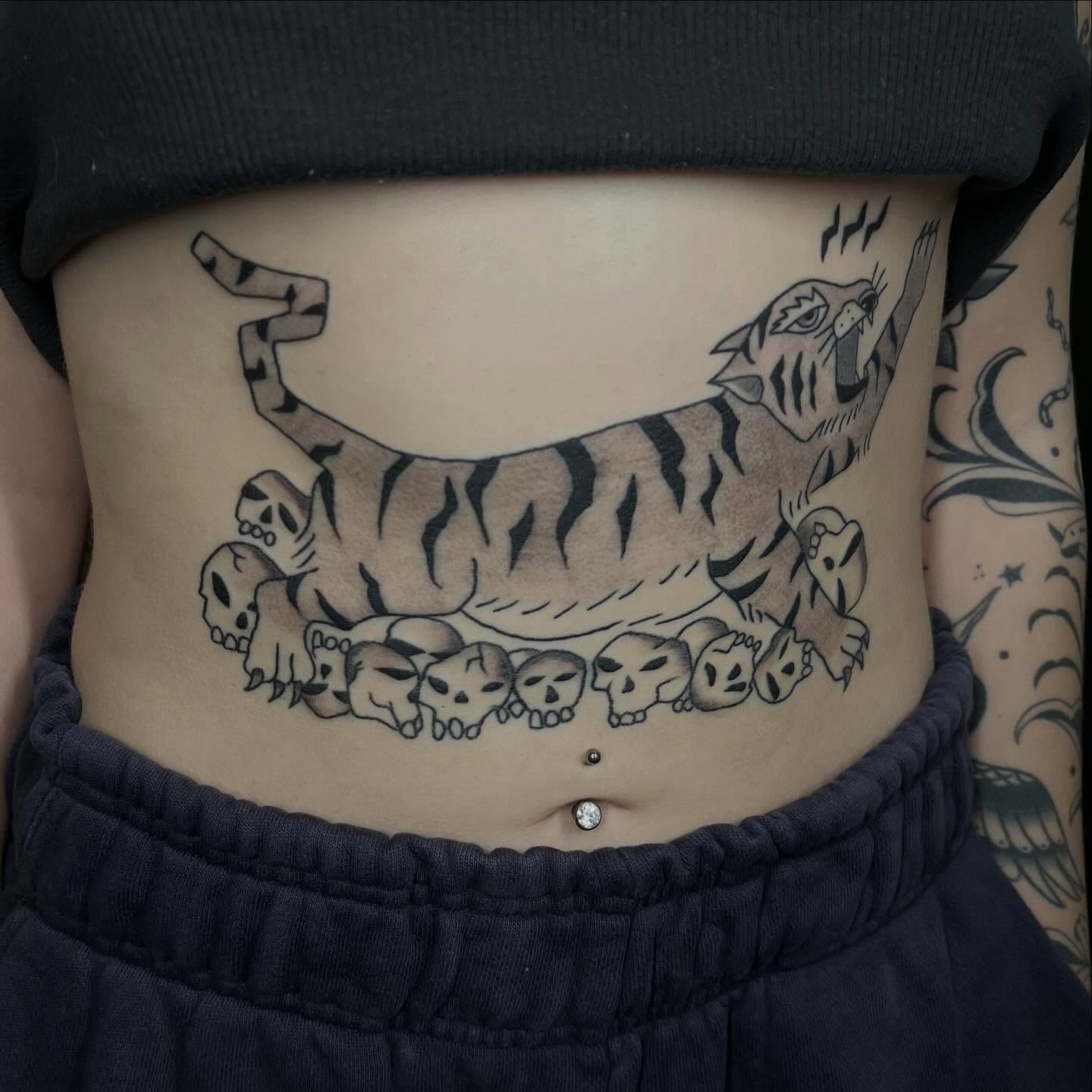 Tattoo by @medranotattoos — black_and_grey