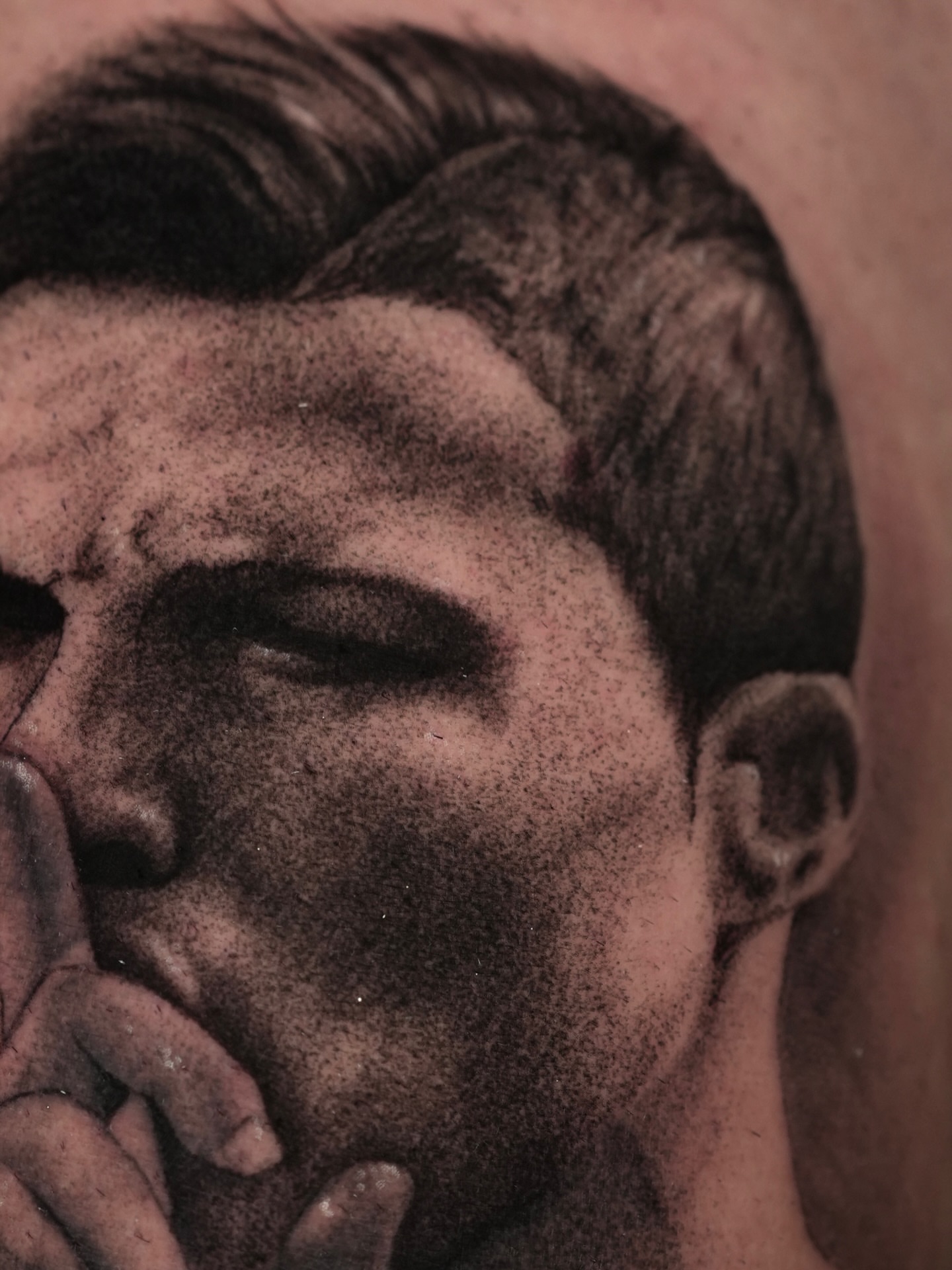 Tattoo by @cante_ink_ — dotwork, realism
