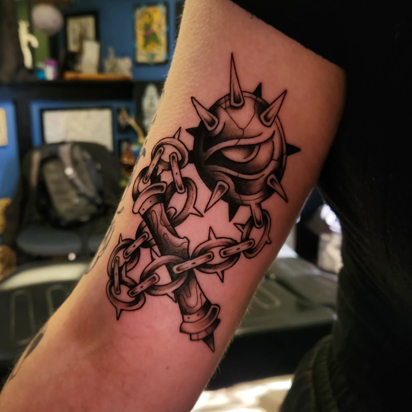 Tattoo by @art_gavvo — black_and_grey