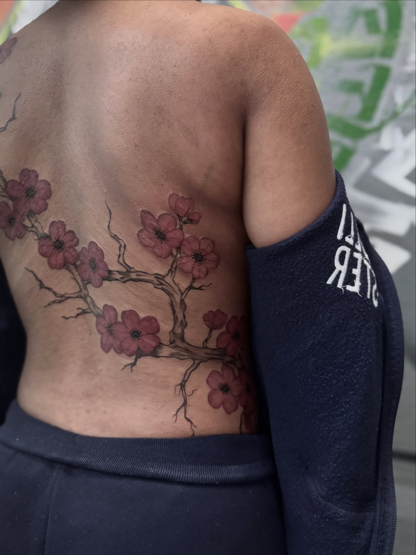 Tattoo by @jesstattooz — dotwork