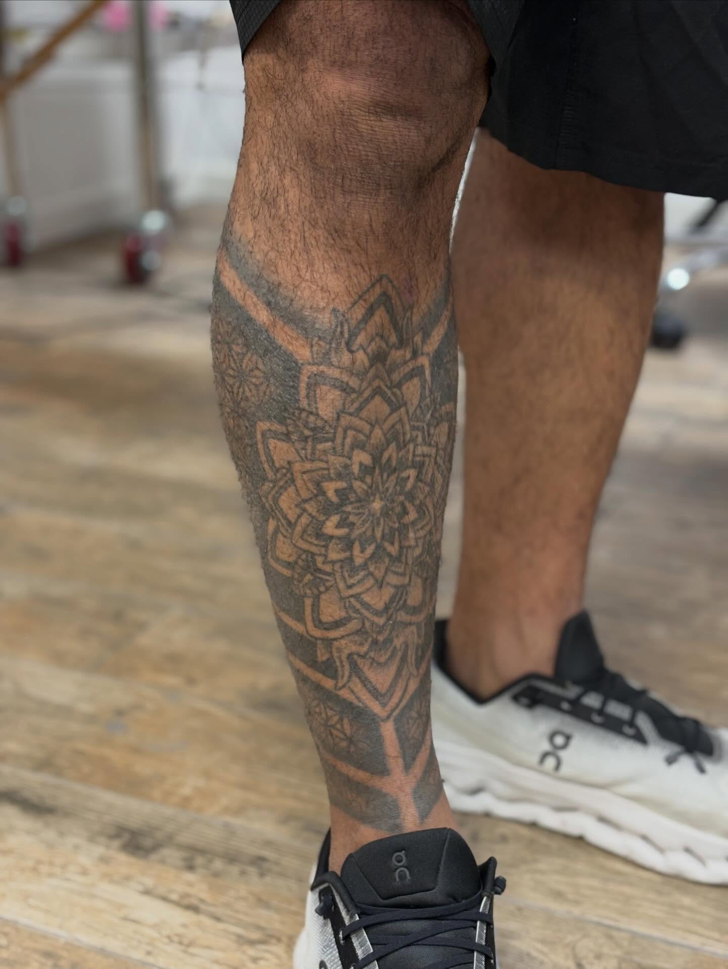 Tattoo by @dustintouchton — geometric