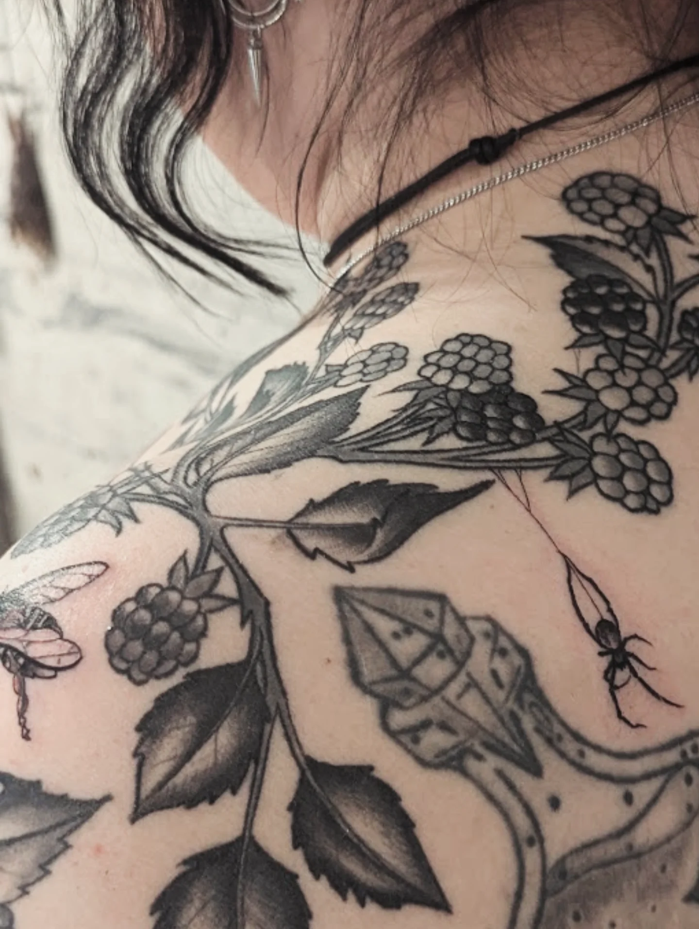 Tattoo by @evey.lp — black_and_grey, realism