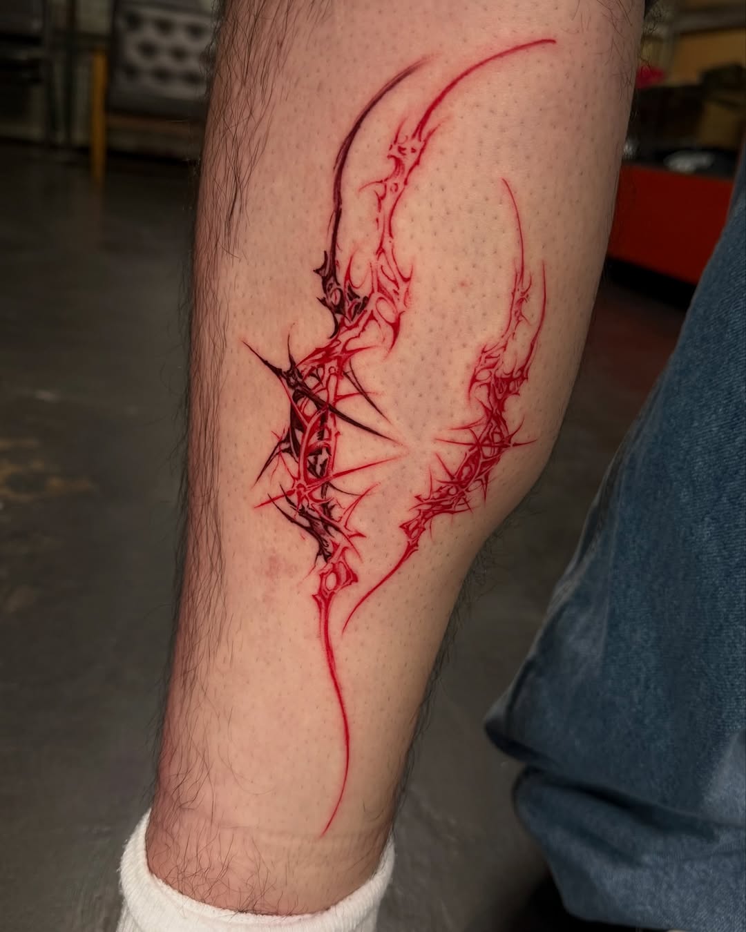 Tattoo by @geetat7 — blackwork, fine_line