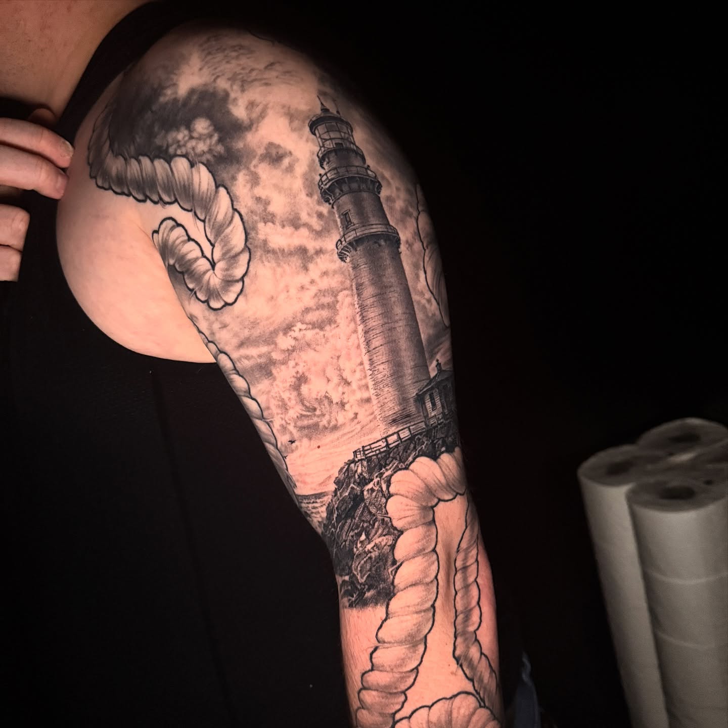 Tattoo by @jakekirkdoesthemtattoos — black_and_grey, realism