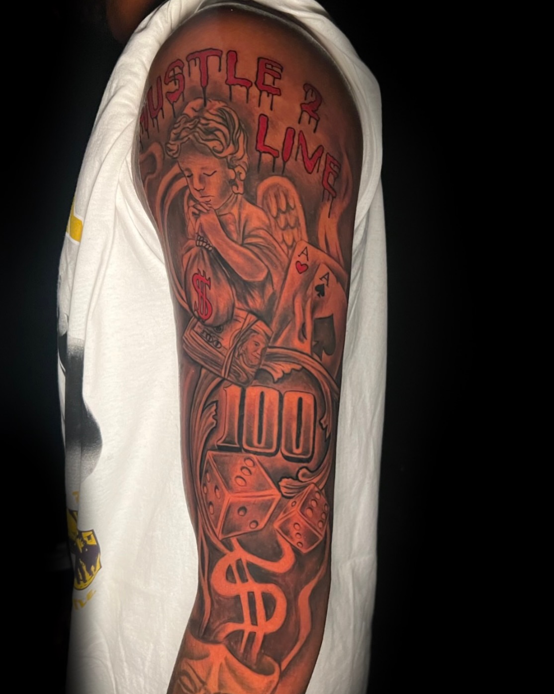 Tattoo by @xxreigh — american_traditional, realism