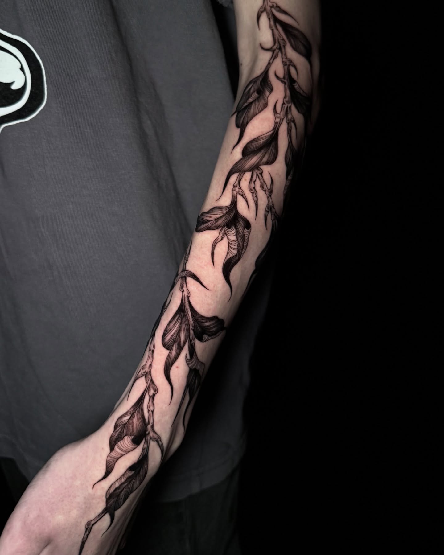 Tattoo by @lyssa_jtattoo — black_and_grey