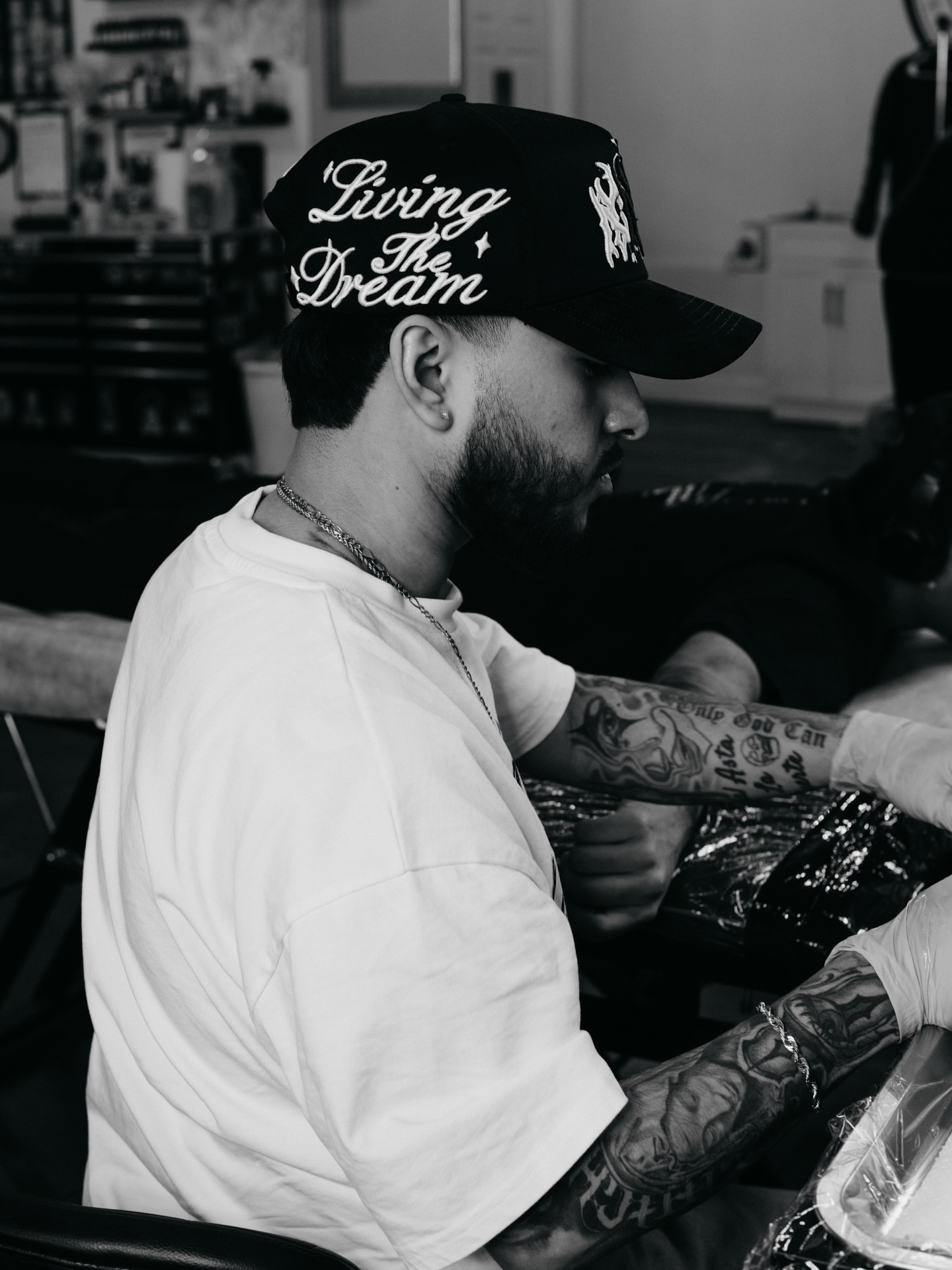 Tattoo by @chaparroinks — black_and_grey