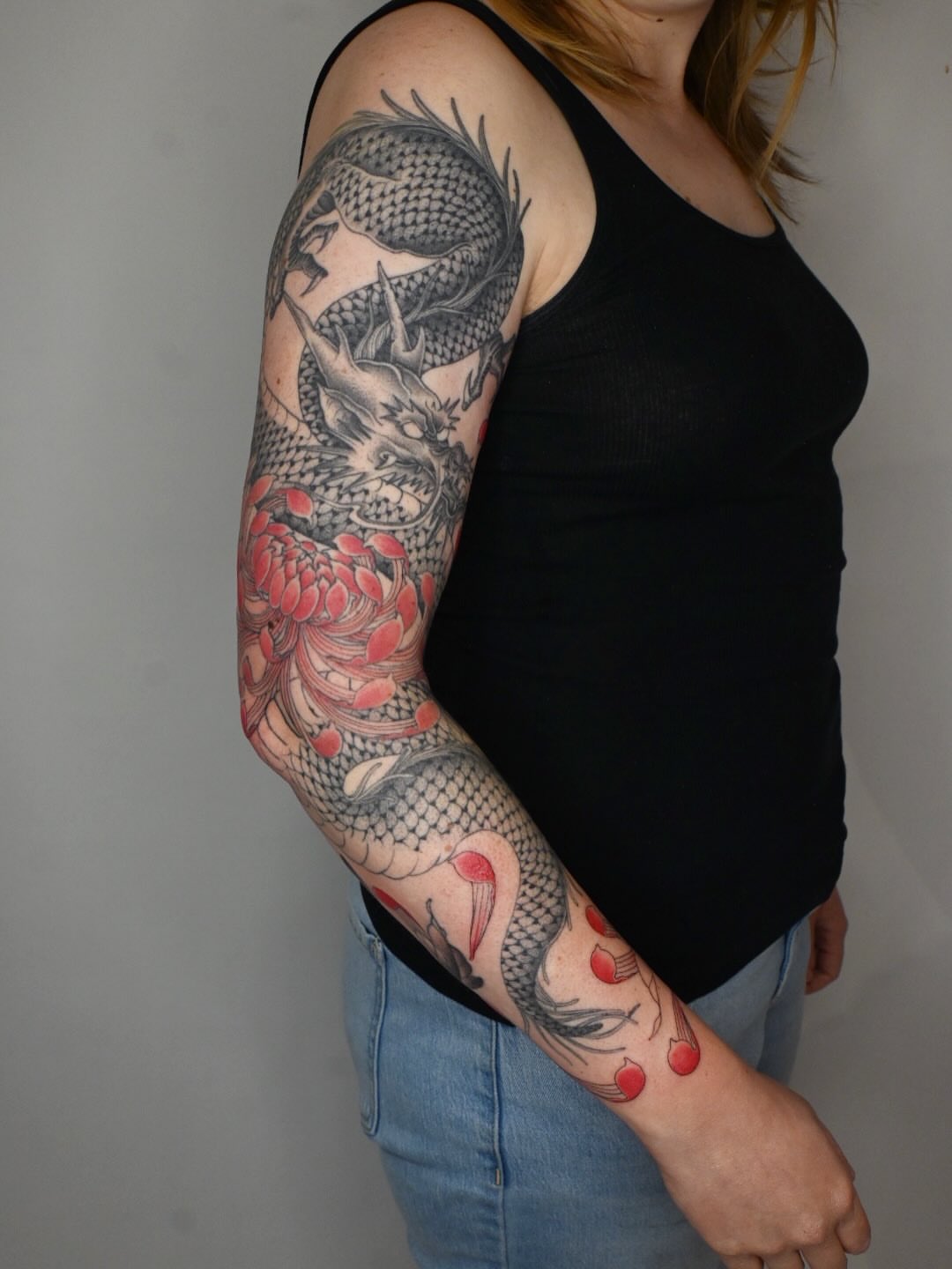 Tattoo by @simbalysm — japanese_irezumi, realism