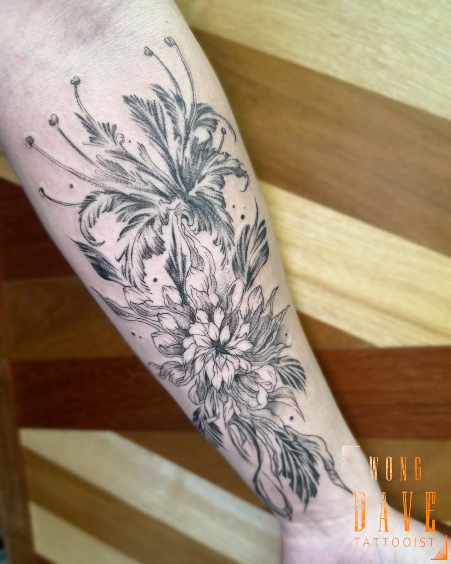 Tattoo by @dw_tattooer — black_and_grey