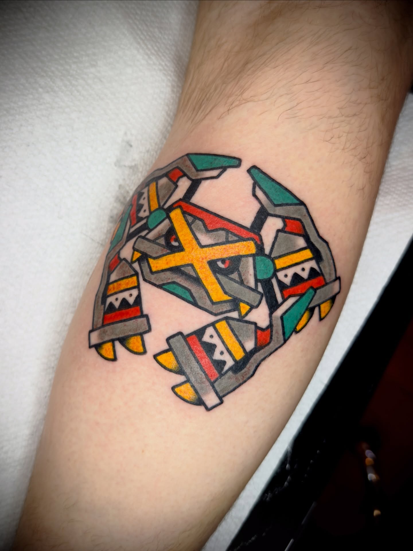 Tattoo by @_losifer — geometric