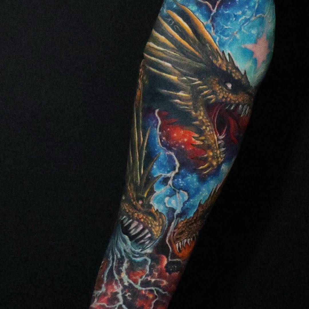Tattoo by @dragonflytattoostudio — realism, japanese_irezumi