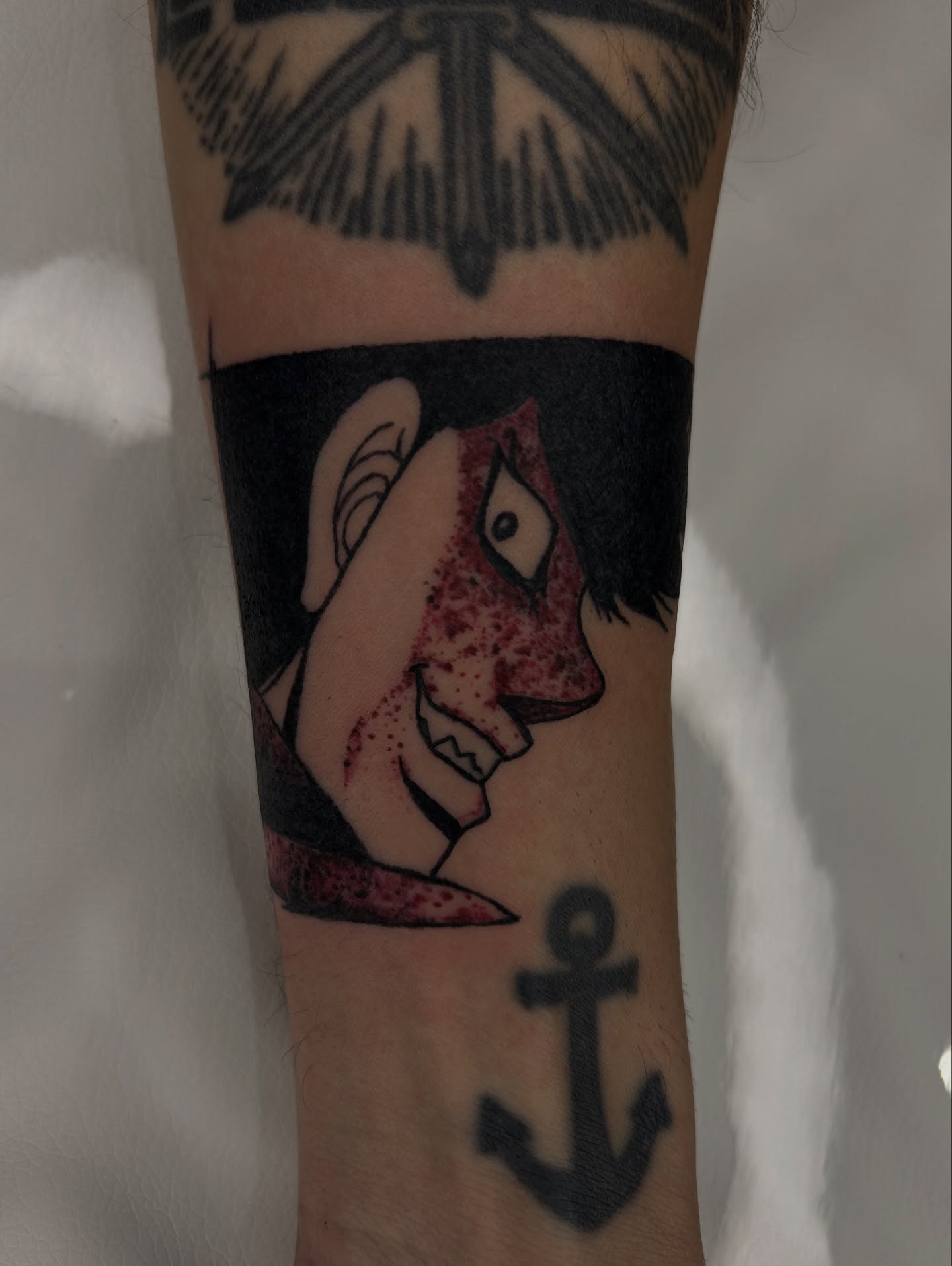 Tattoo by @austincpratttattoo — black_and_grey