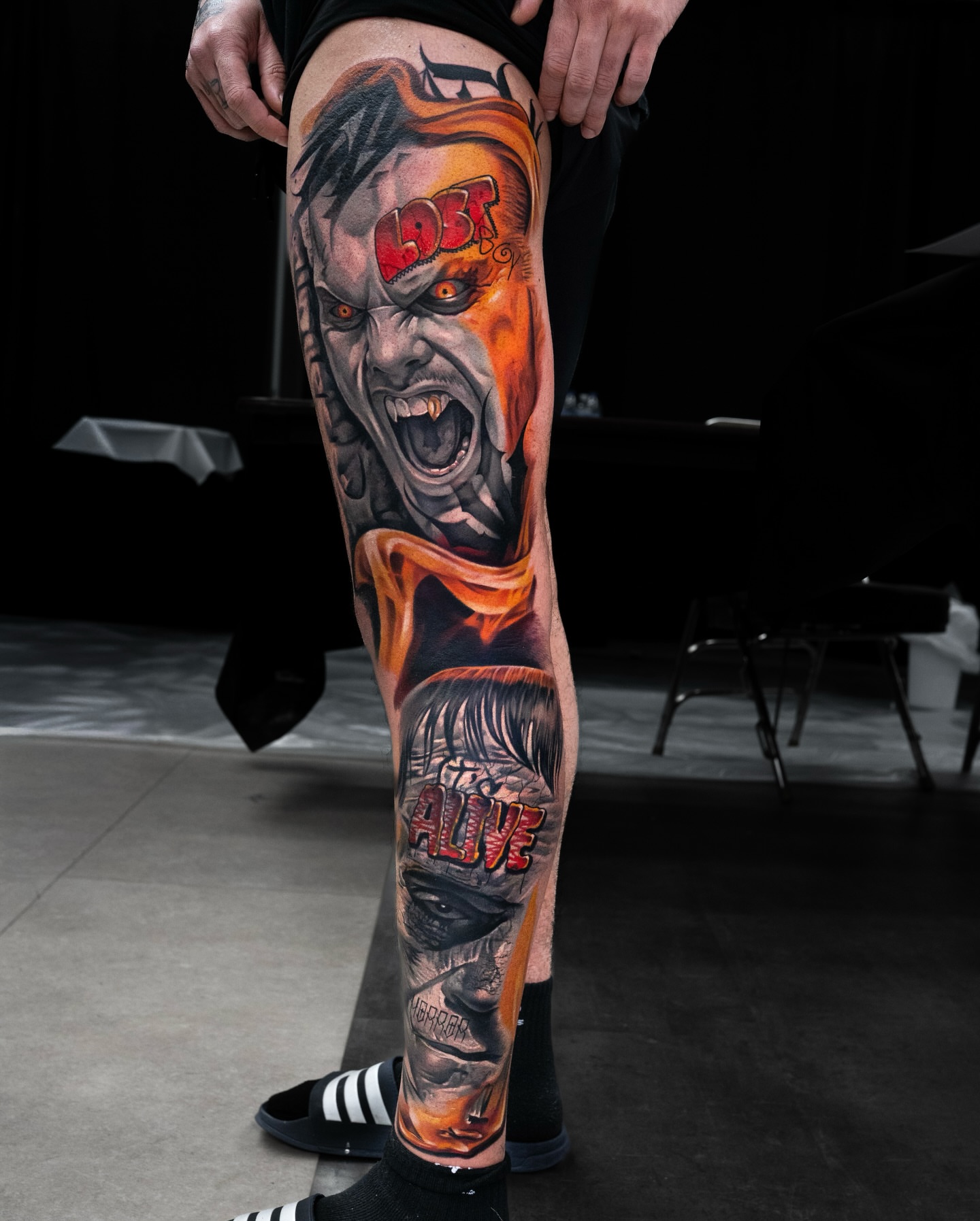 Tattoo by @bolugo_ — realism, dark_realism