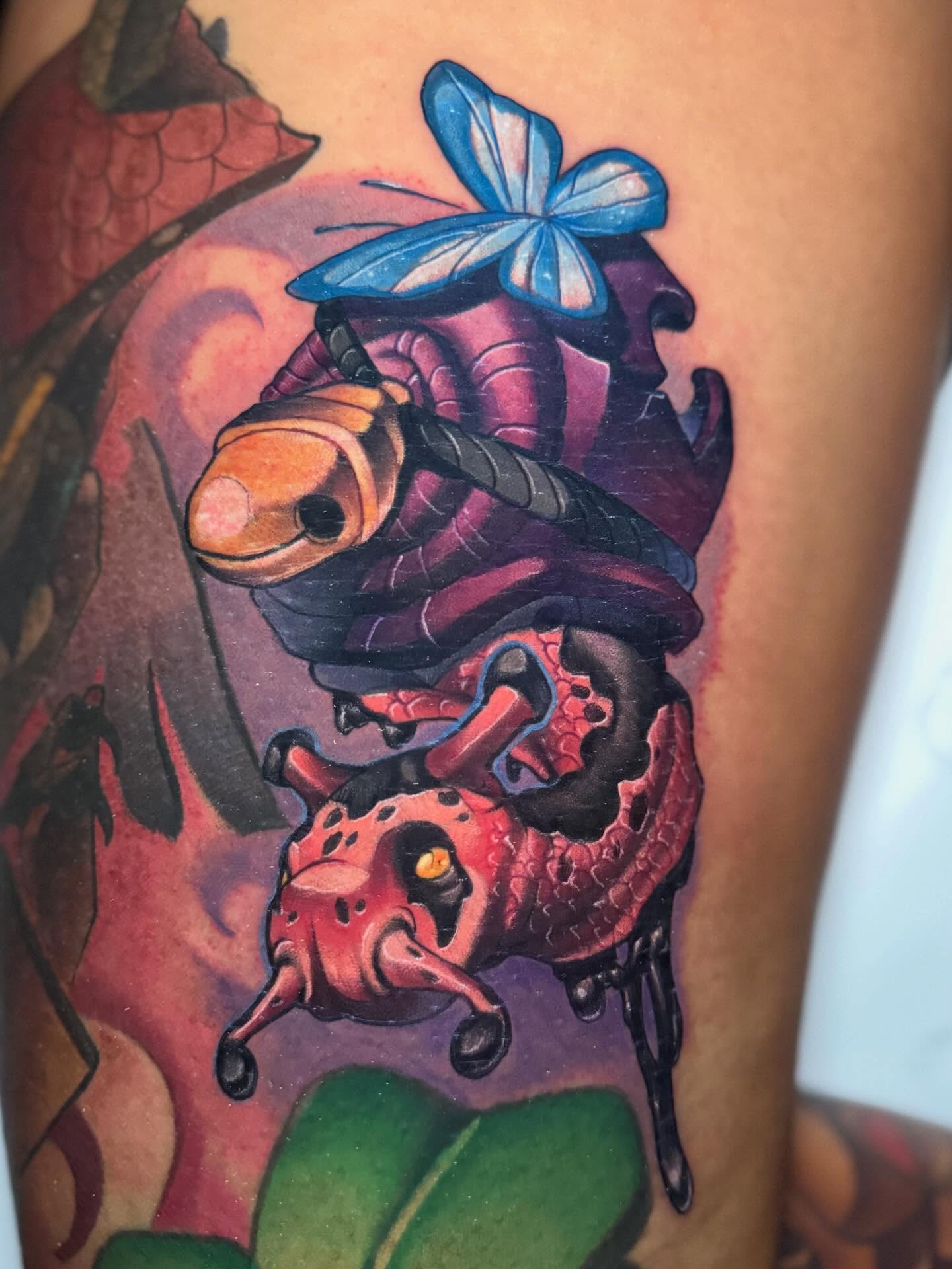 Tattoo by @bigtattykayne — new_school, illustrative