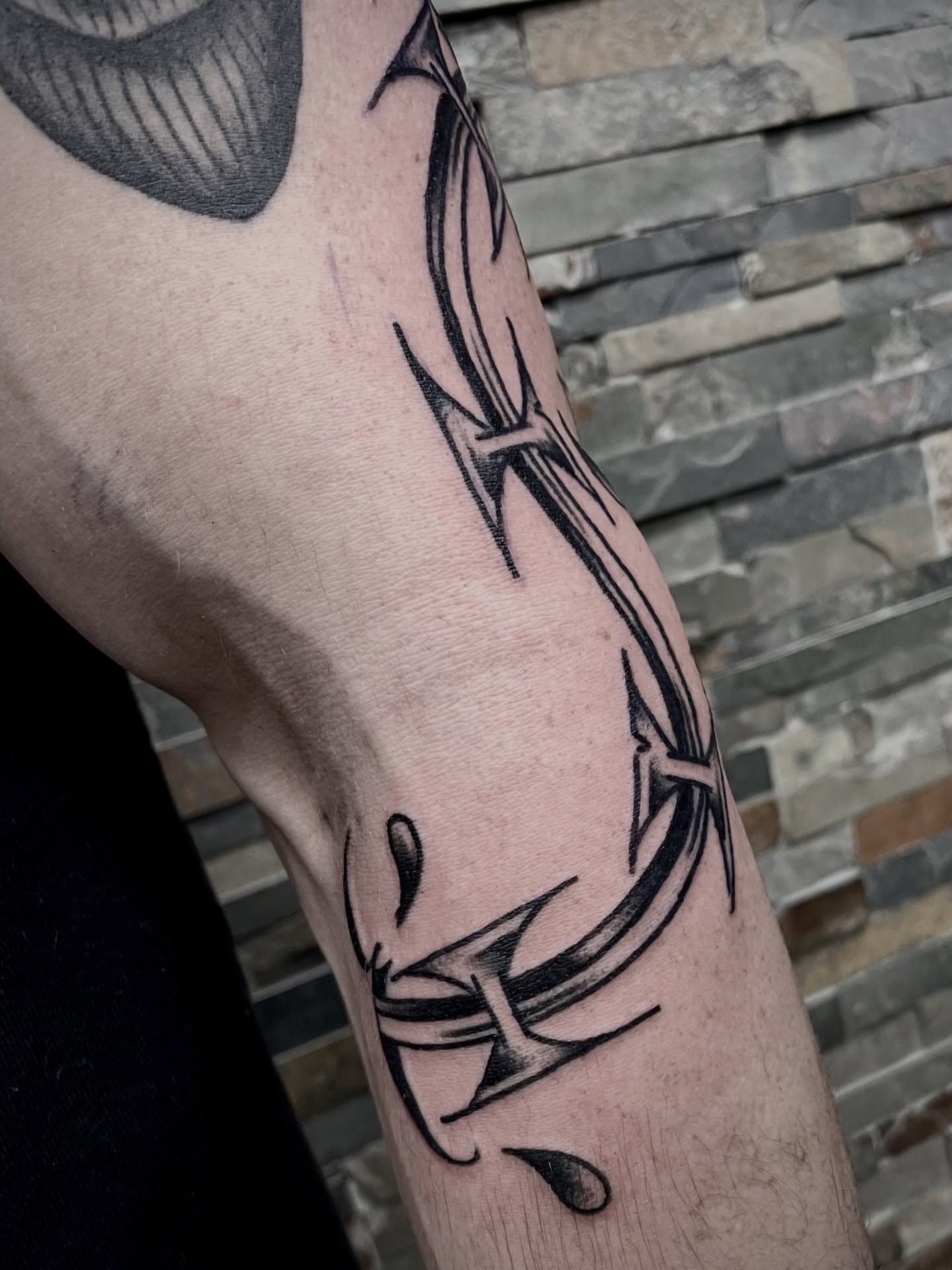 Tattoo by @jasonansley — black_and_grey