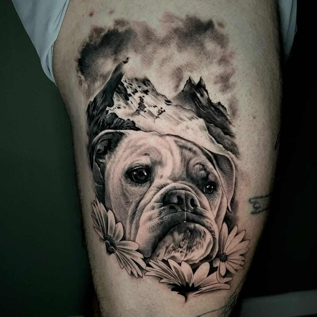 Tattoo by @tattoobilljohenning — realism, black_and_grey