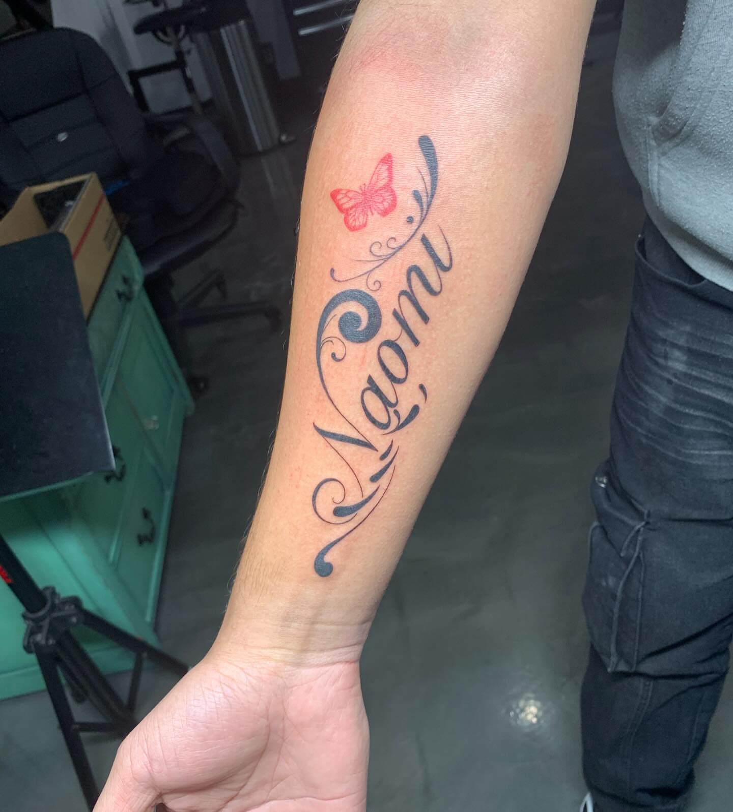 Tattoo by @drowsytattoos — lettering_script