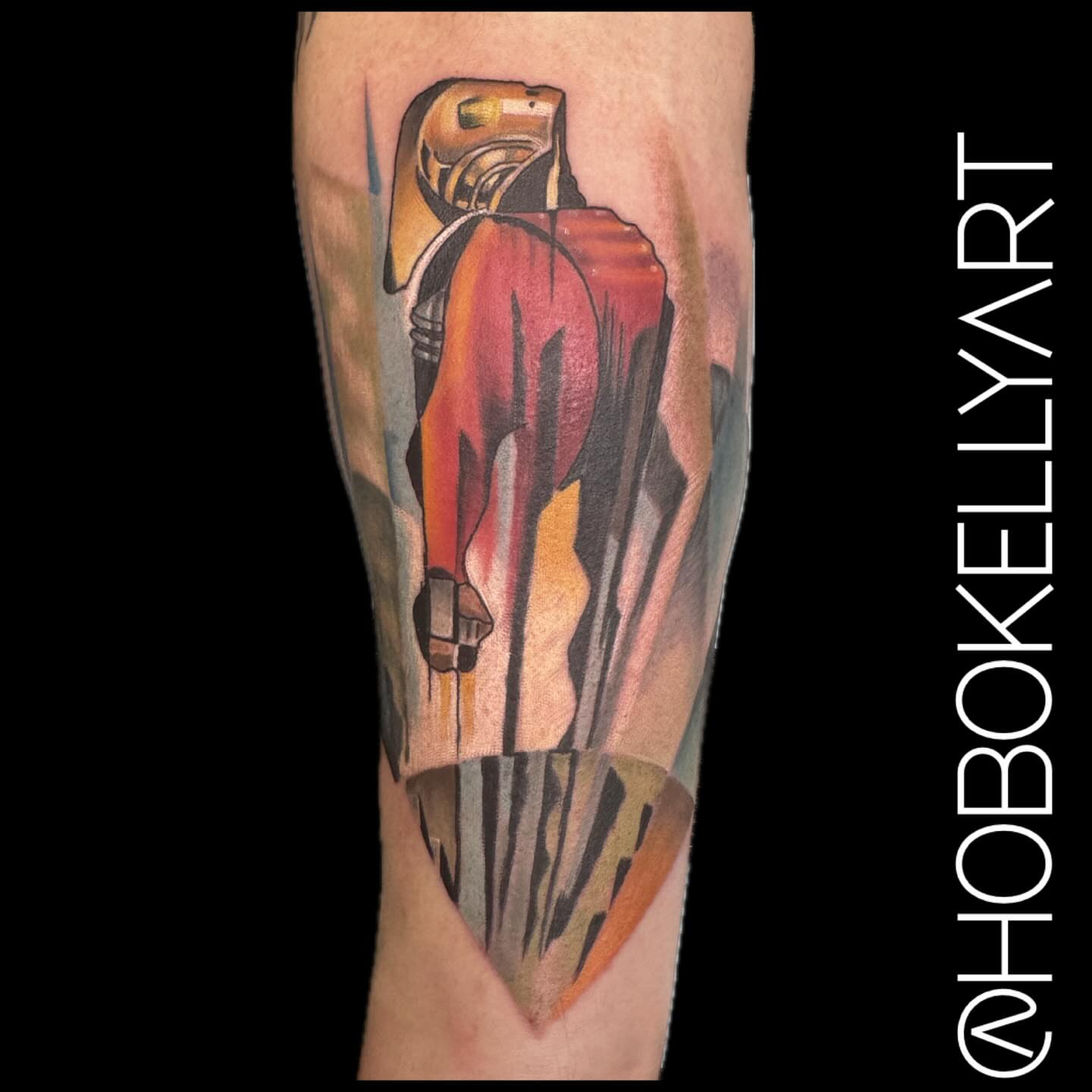 Tattoo by @hobokellyart โ geometric