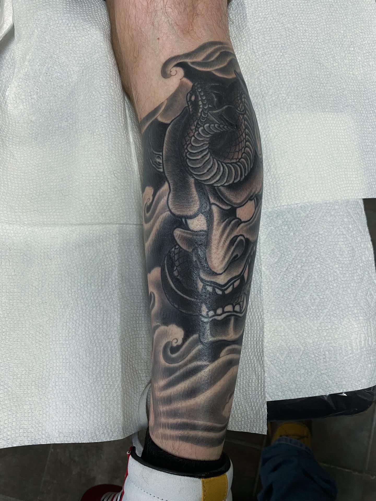 Tattoo by @nathanruffinojr — japanese_irezumi