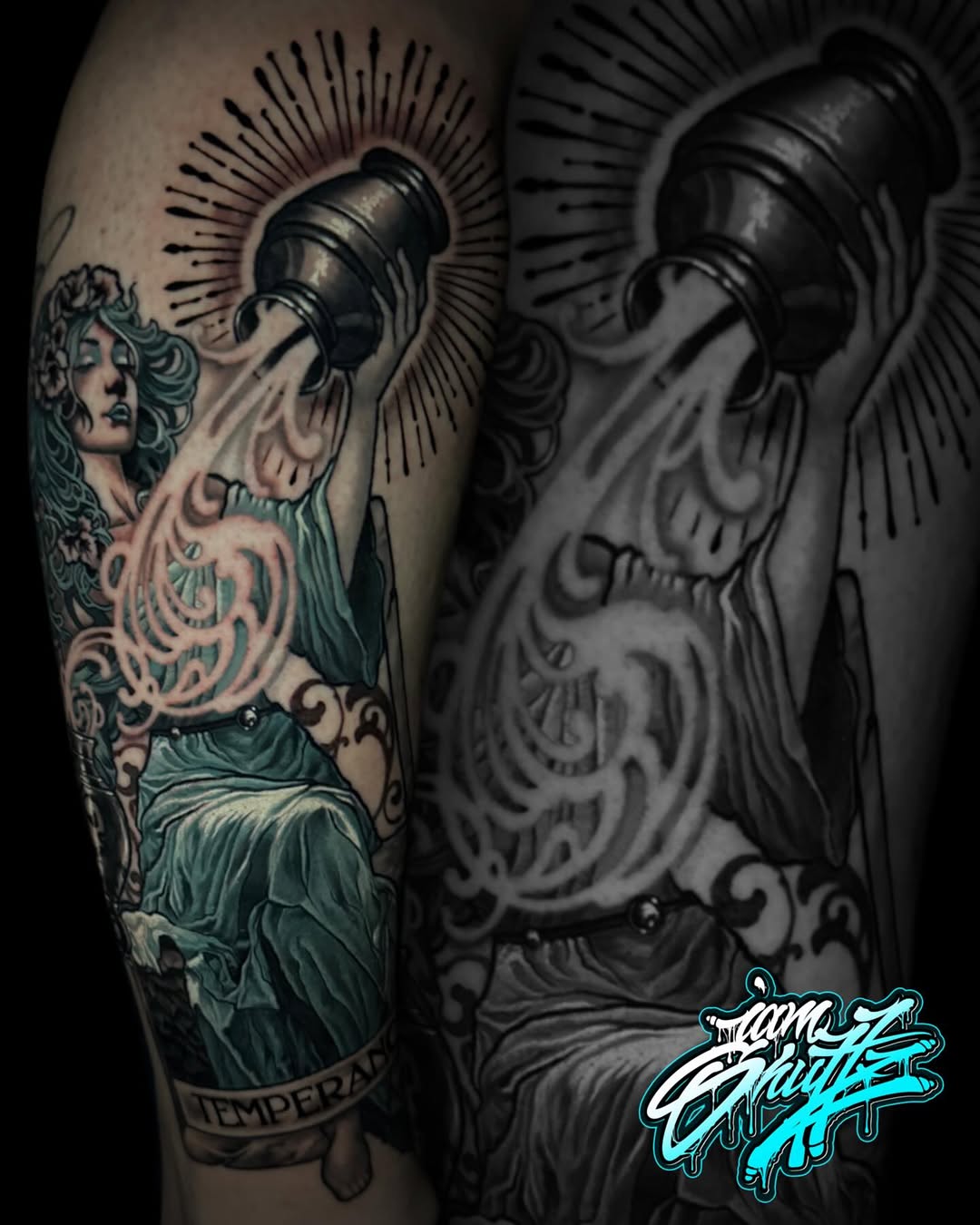 Tattoo by @iamshultz — realism, black_and_grey