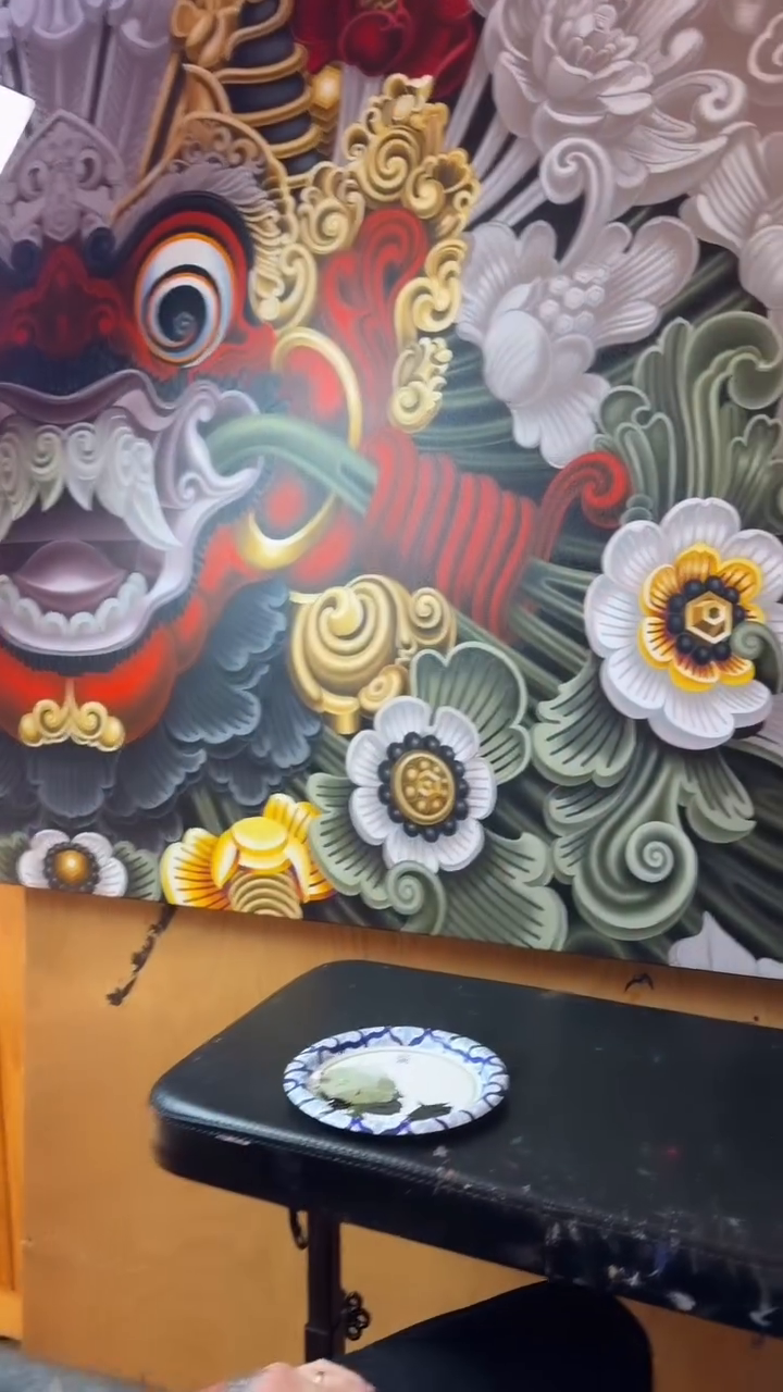 Dragon head japanese irezumi tattoo by Mike Cole