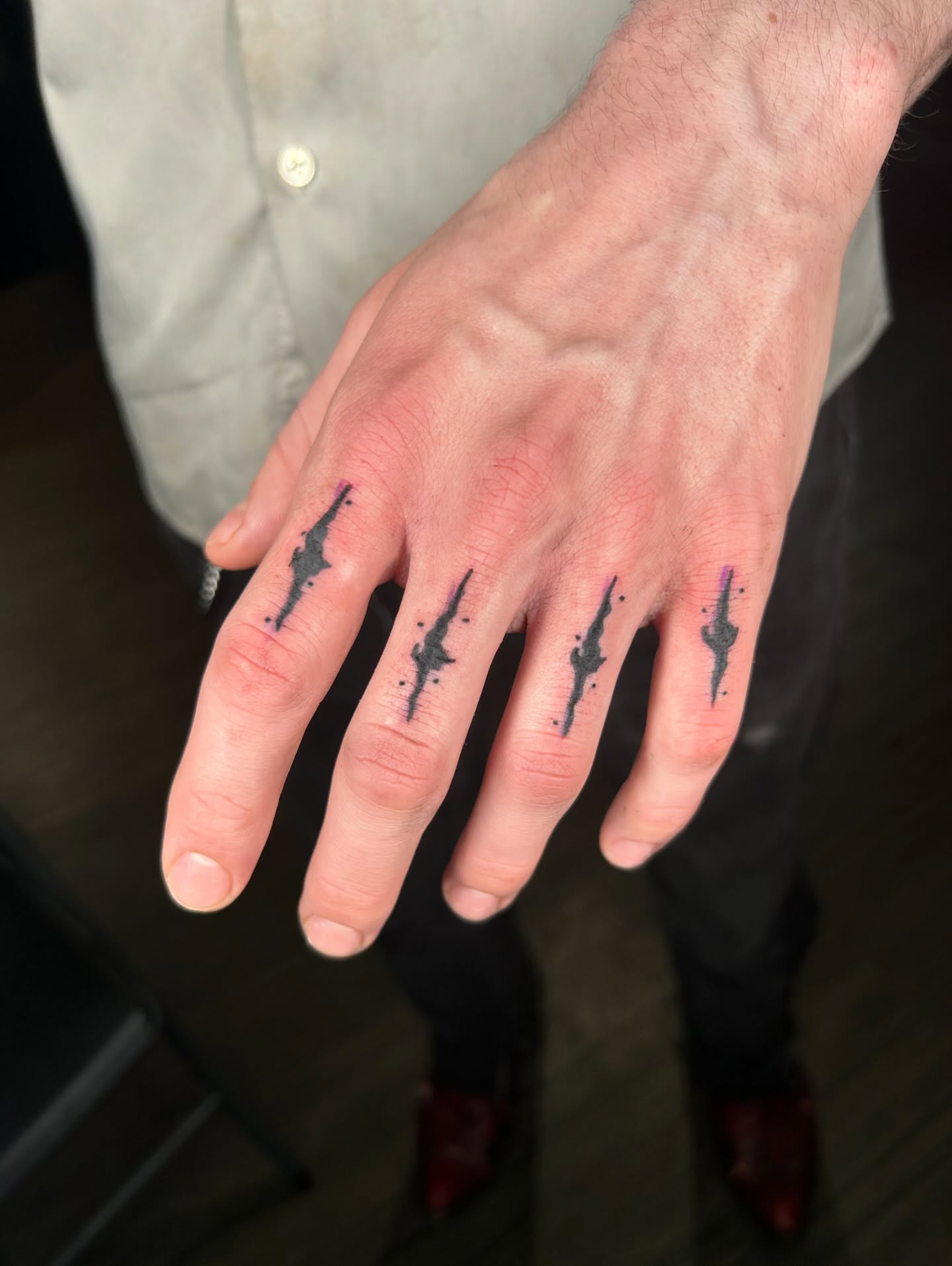 Tattoo by @reymon_tattoos — dotwork