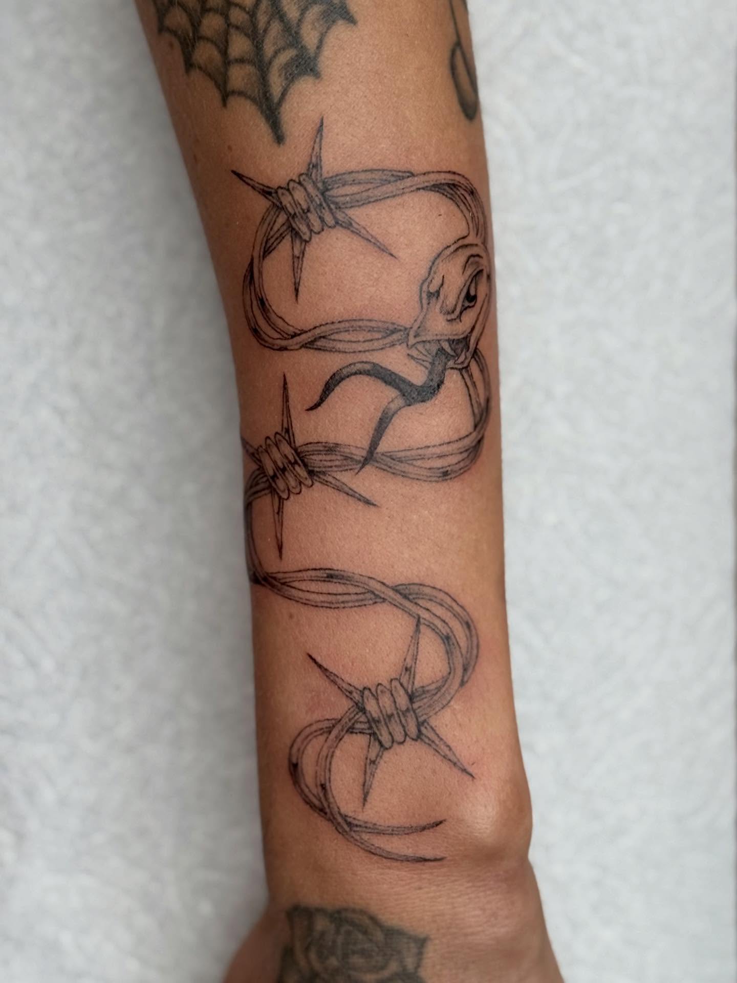 Tattoo by @mijita_tatz — black_and_grey