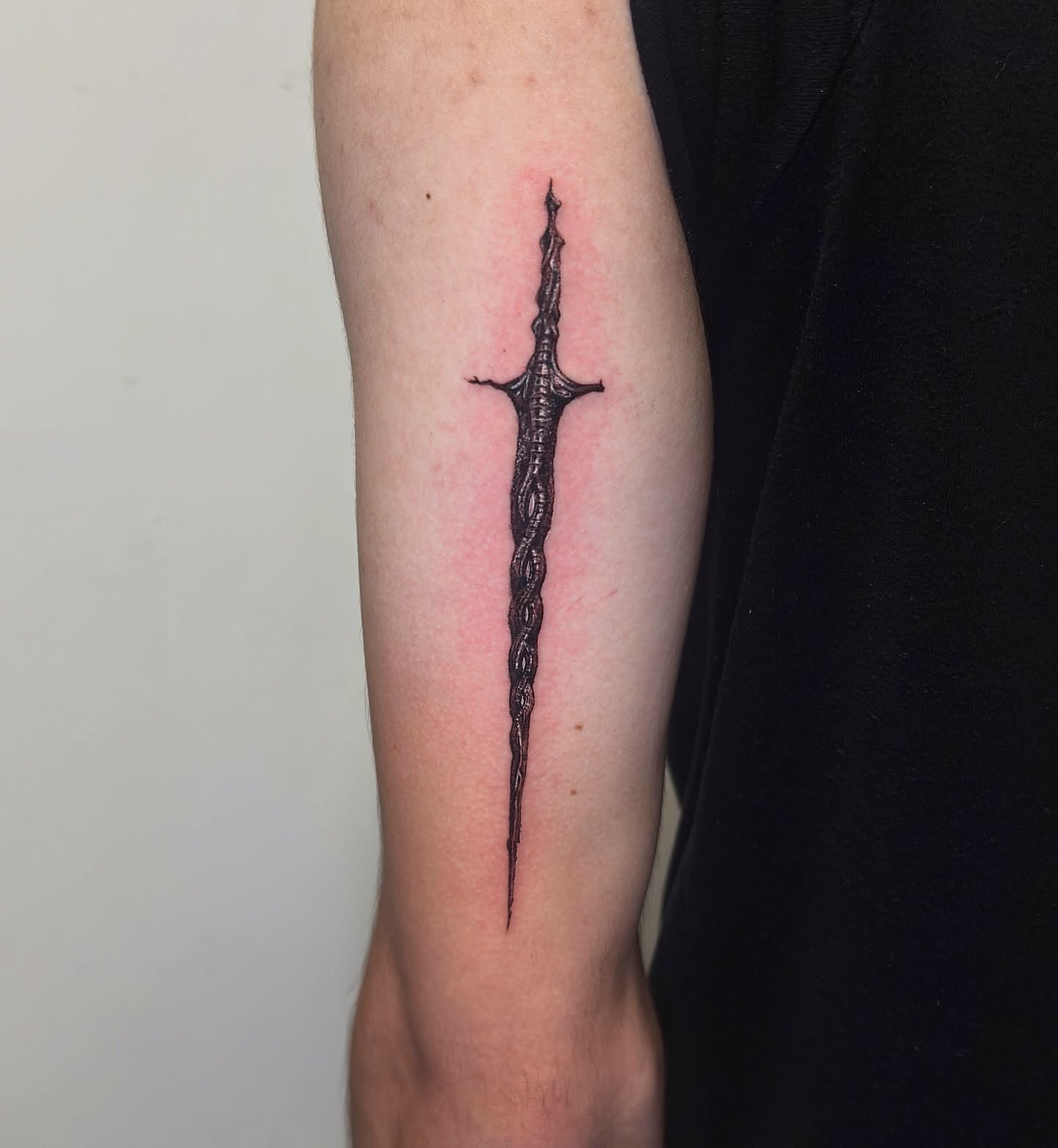 Tattoo by @jeminren — black_and_grey