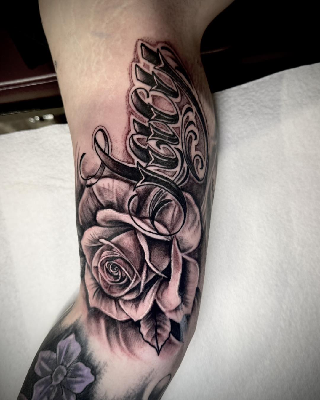 Tattoo by @jherrontattoo — black_and_grey, realism