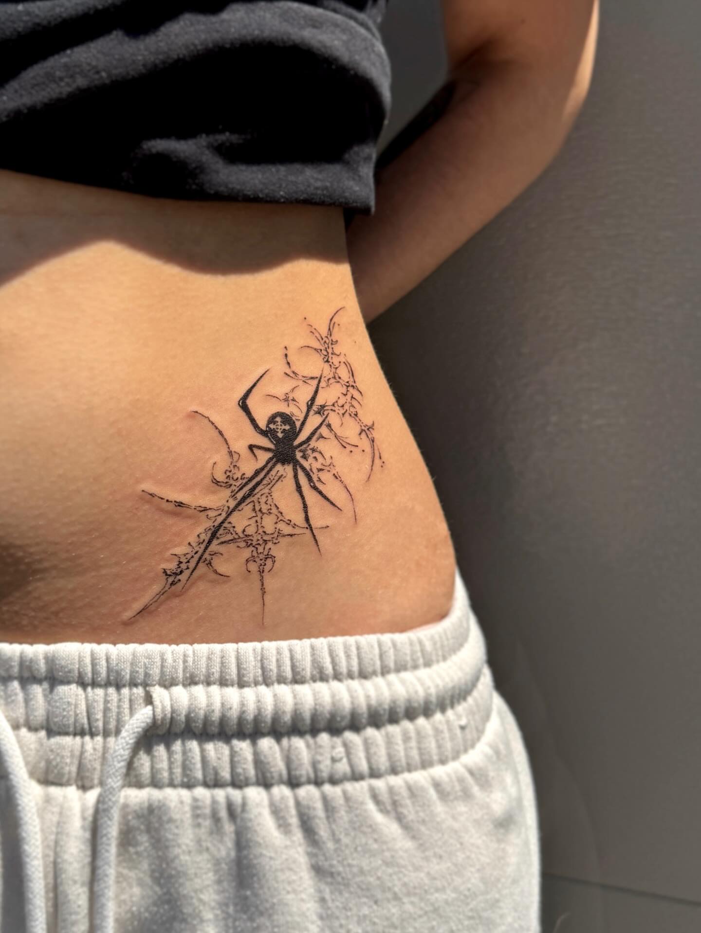 Tattoo by @tattooist_veni — black_and_grey