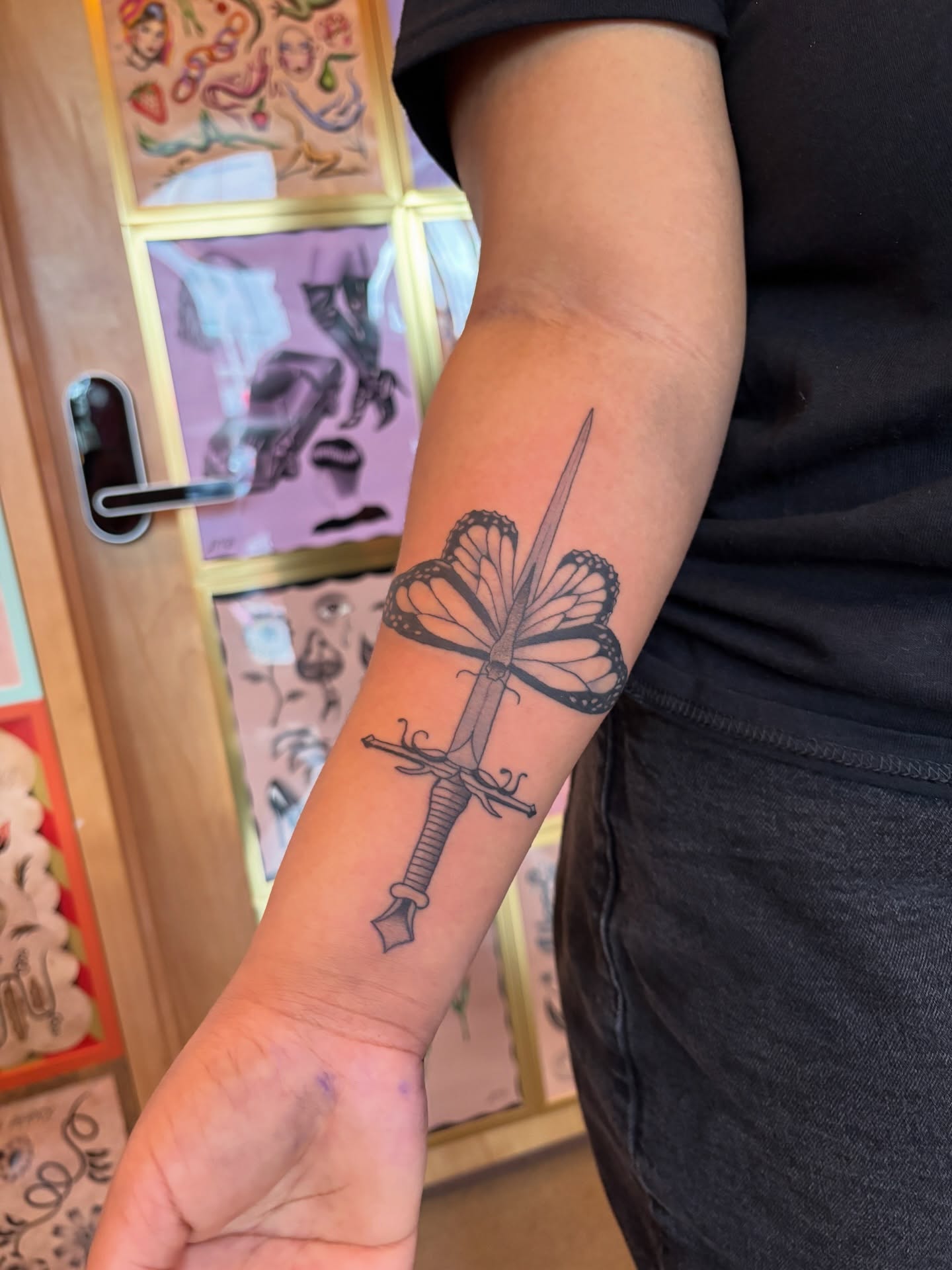 Tattoo by @jrflemingtattoo — black_and_grey