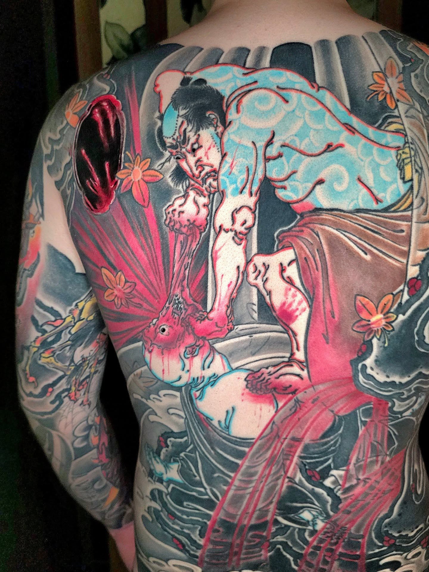 Tattoo by @horikitattoos — japanese_irezumi