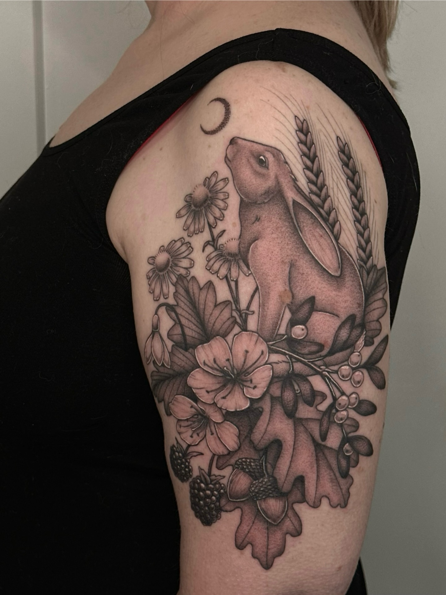 Tattoo by @perreault.productions — black_and_grey, realism