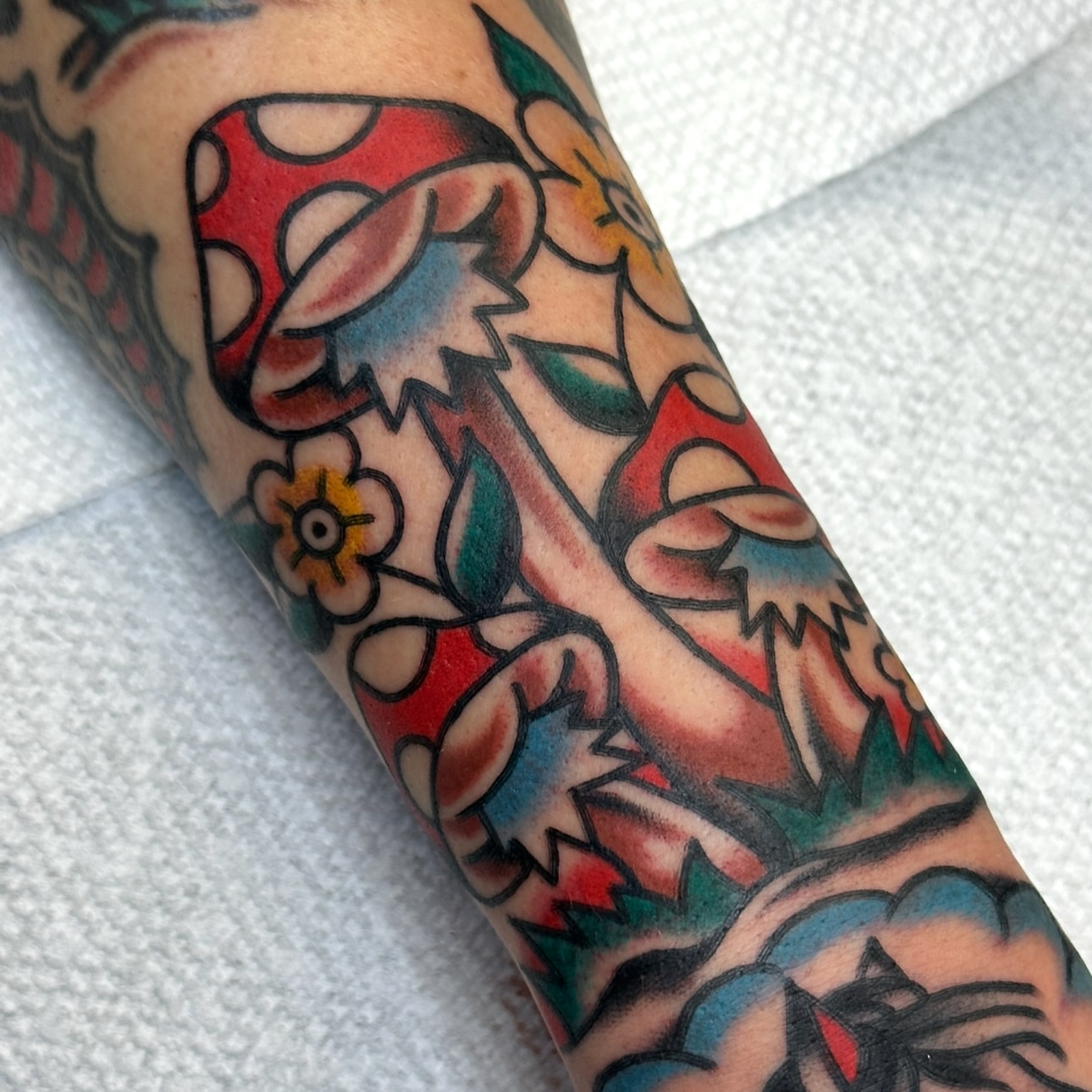 Tattoo by @bonhommetattoo — american_traditional