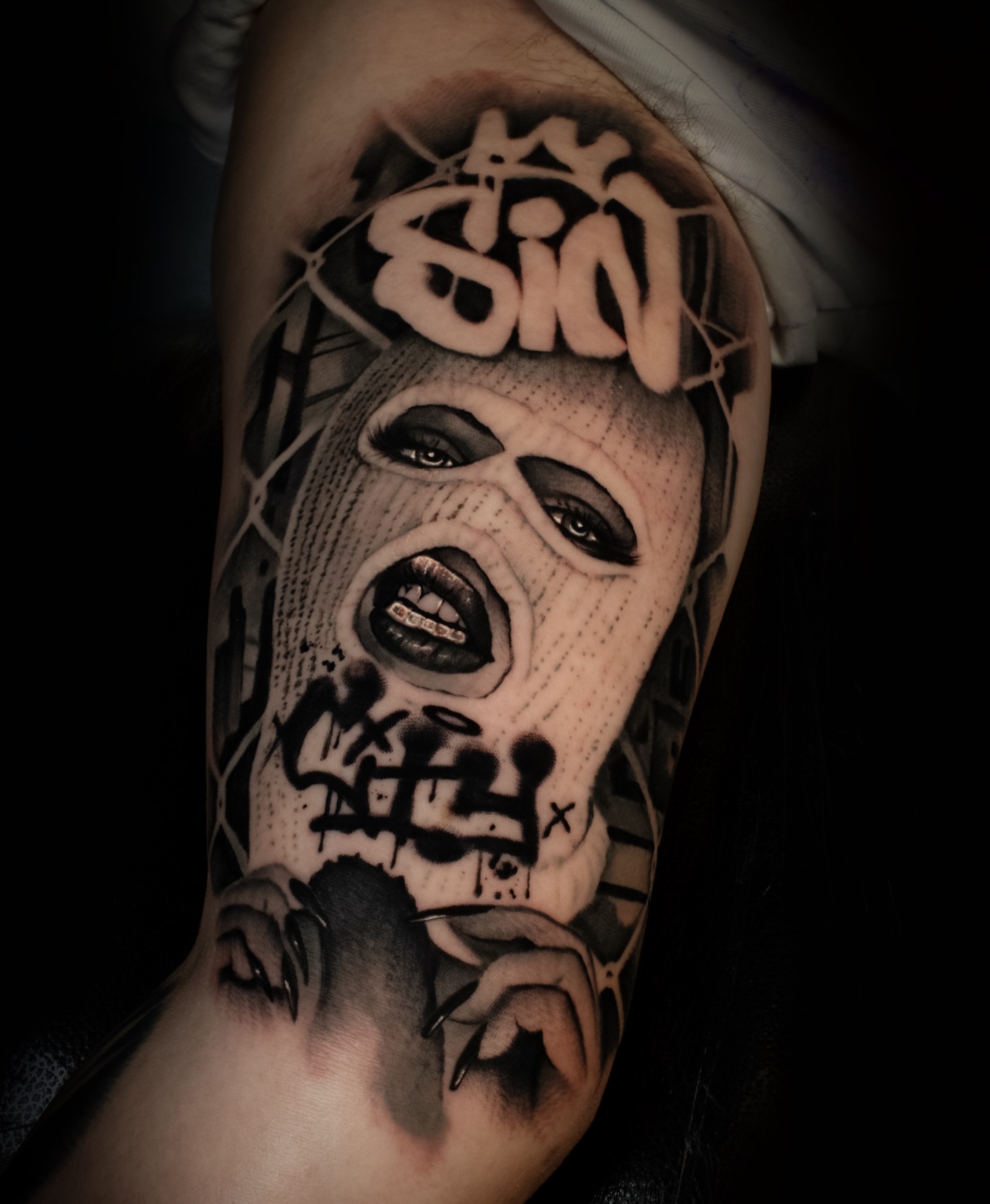 Tattoo by @lukebtattoos — black_and_grey, realism