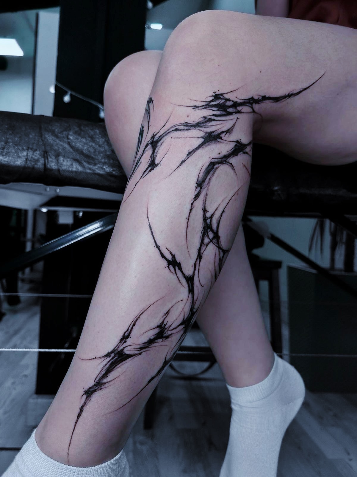 Tattoo by @tattooist_aleksa — black_and_grey