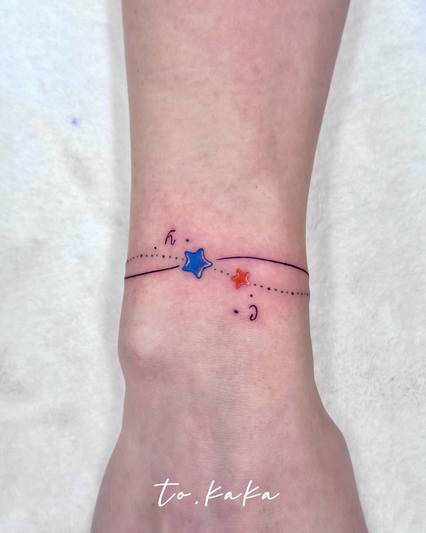 Tattoo by @to.kaka_tattoo — dotwork