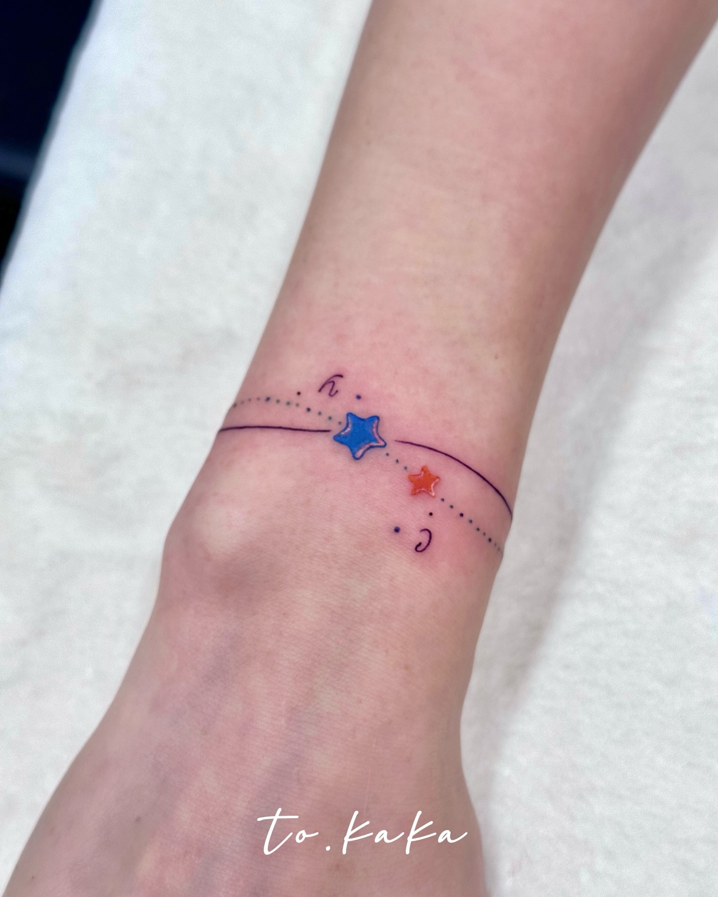Tattoo by @to.kaka_tattoo — dotwork