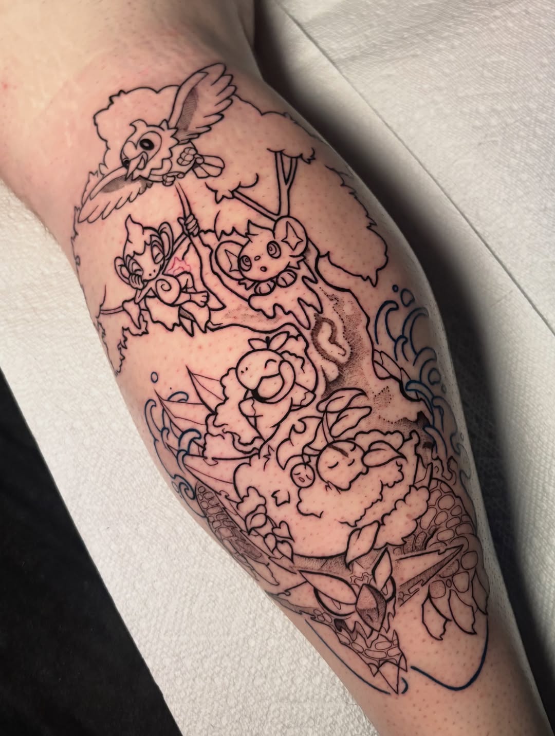 Tattoo by @ratgirltattoo — anime, new_school