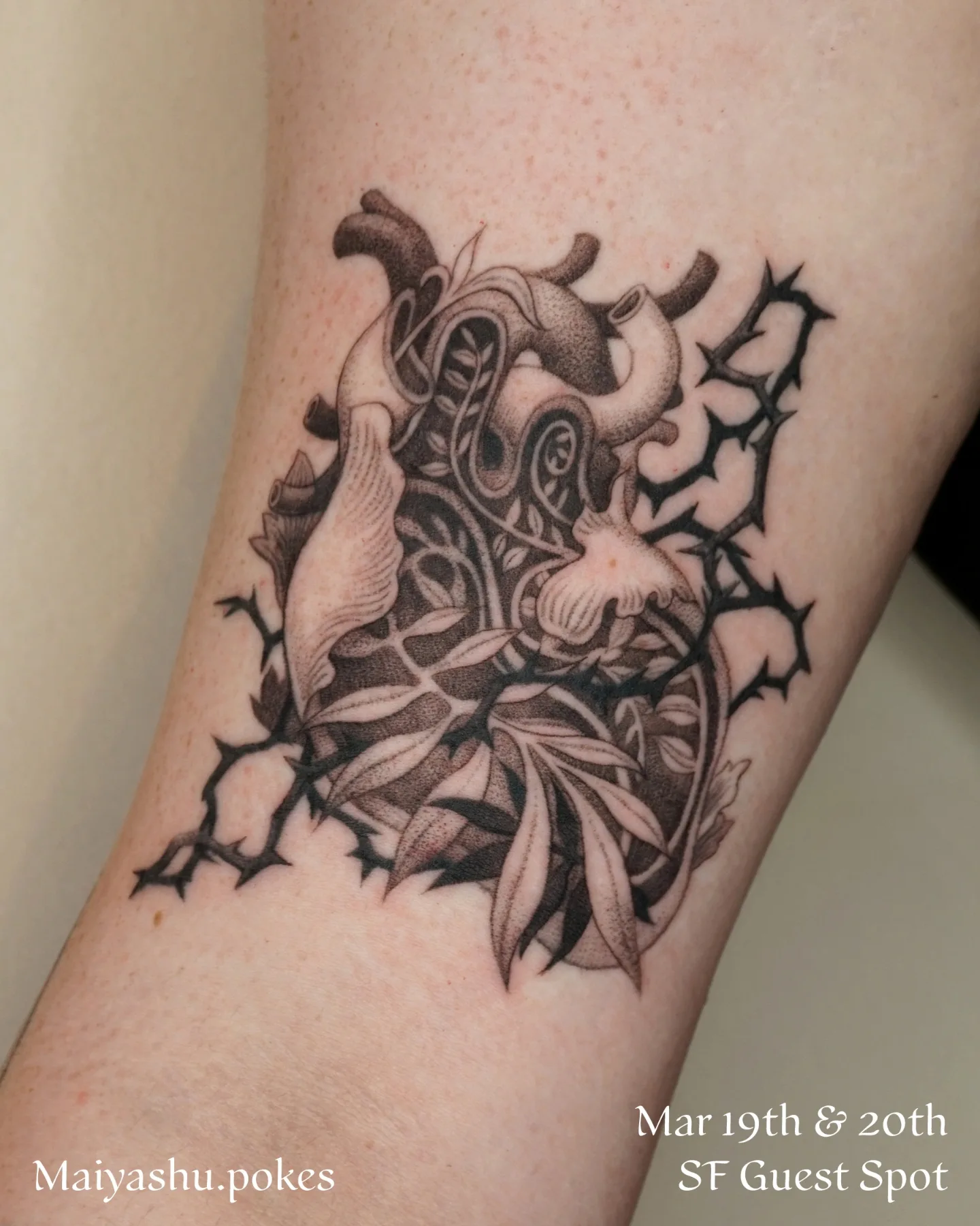 Tattoo by Shu, Brooklyn, NY
