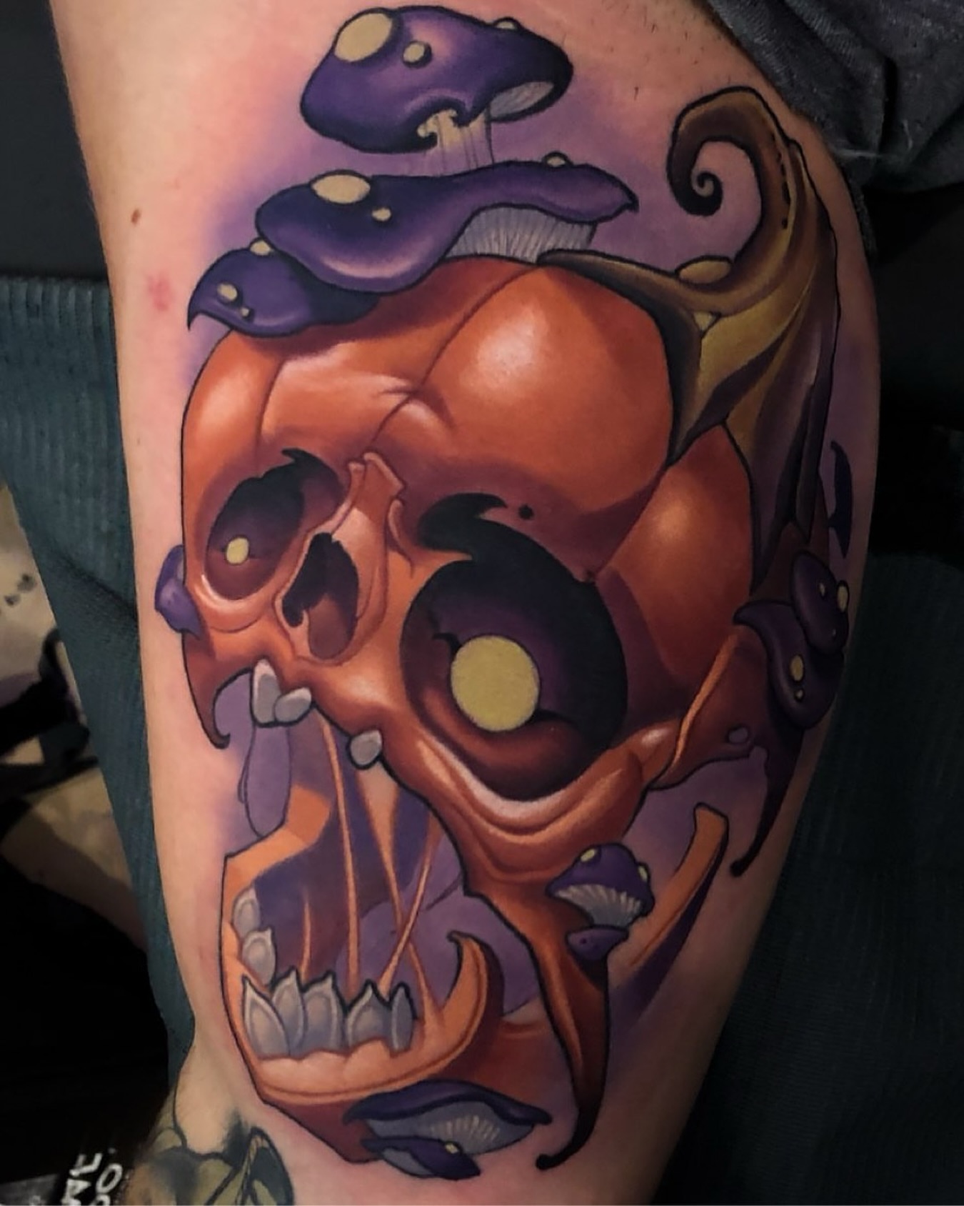 Tattoo by @timmy_b_413 — surrealism