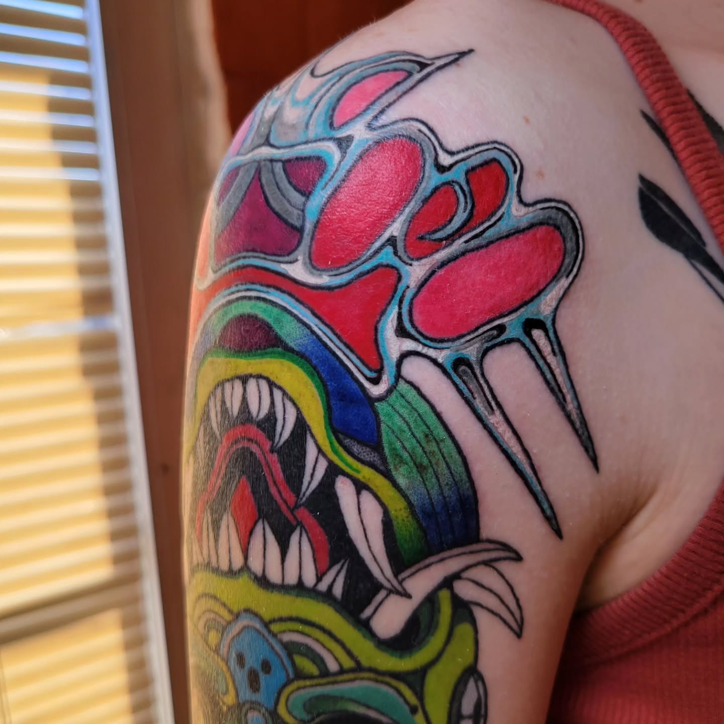 Tattoo by @aqua.suntattoos — new_school, surrealism