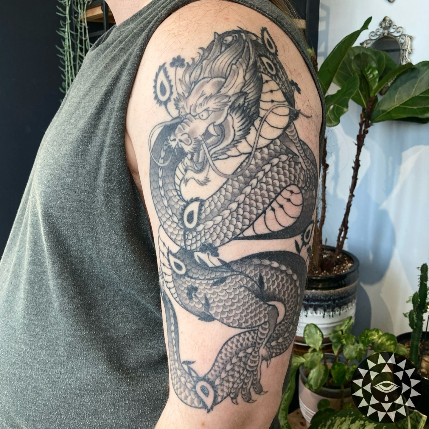 Tattoo by @chelsartistry — japanese_irezumi