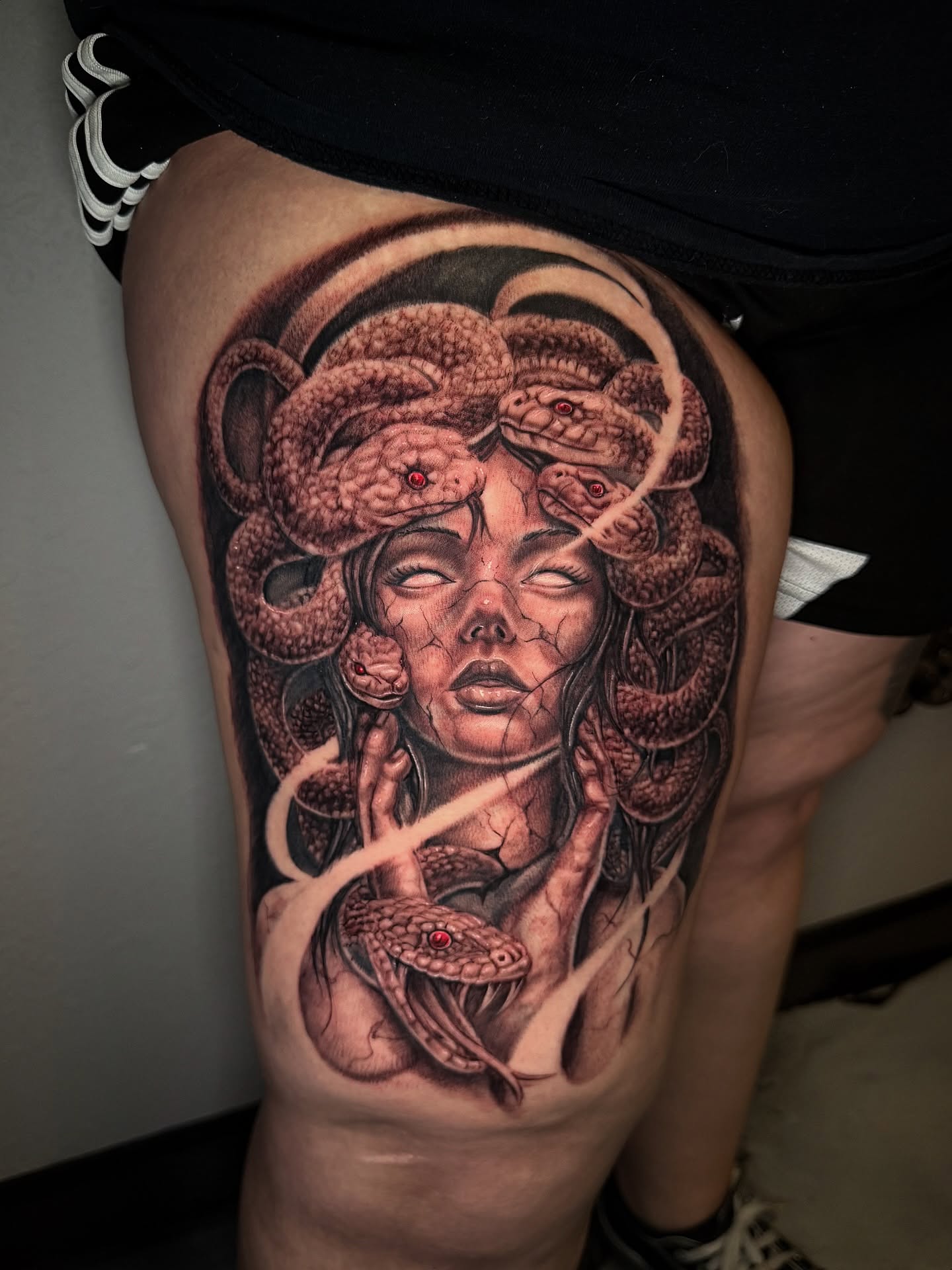 Tattoo by @dktatts — realism, dark_realism