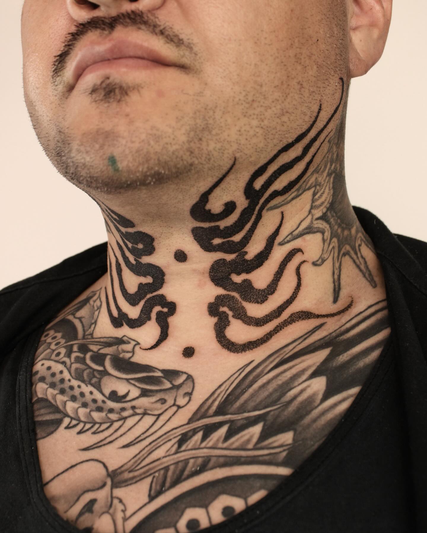 Tattoo by @hethtattoos — japanese_irezumi, black_and_grey
